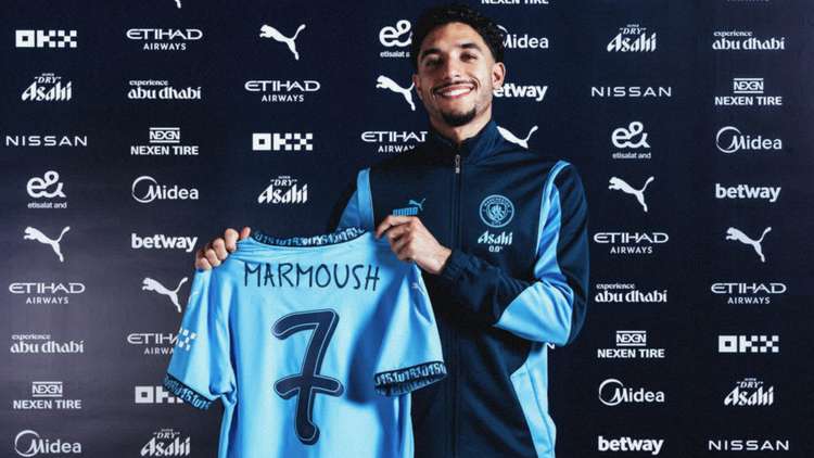 Omar Marmoush Man City 2024-25